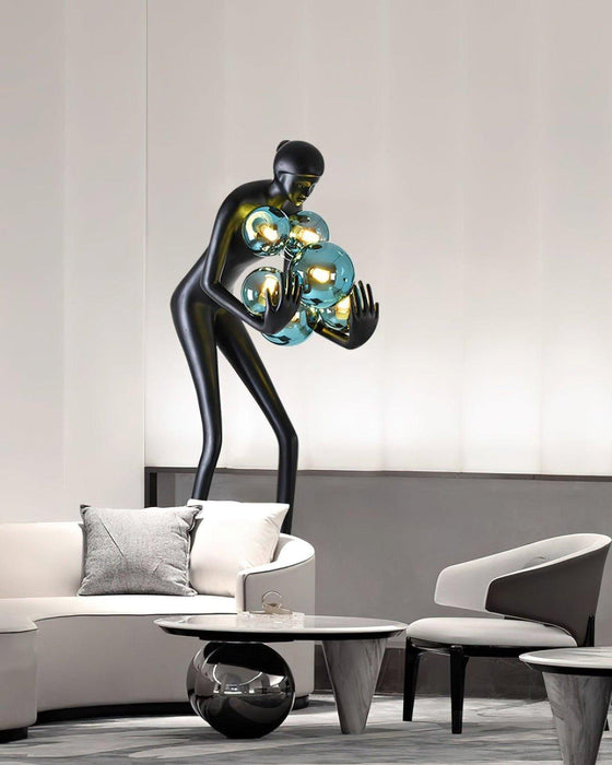 Sentinel Sculpture Floor Lamp - DWHOME