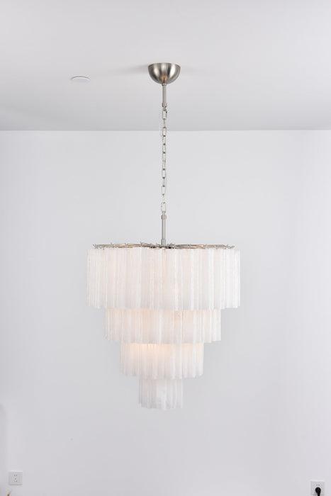 Serava Cascade Murano Chandelier-DWHOME