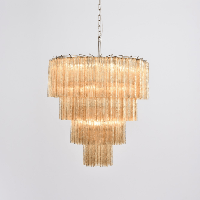 Serava Cascade Murano Chandelier-DWHOME