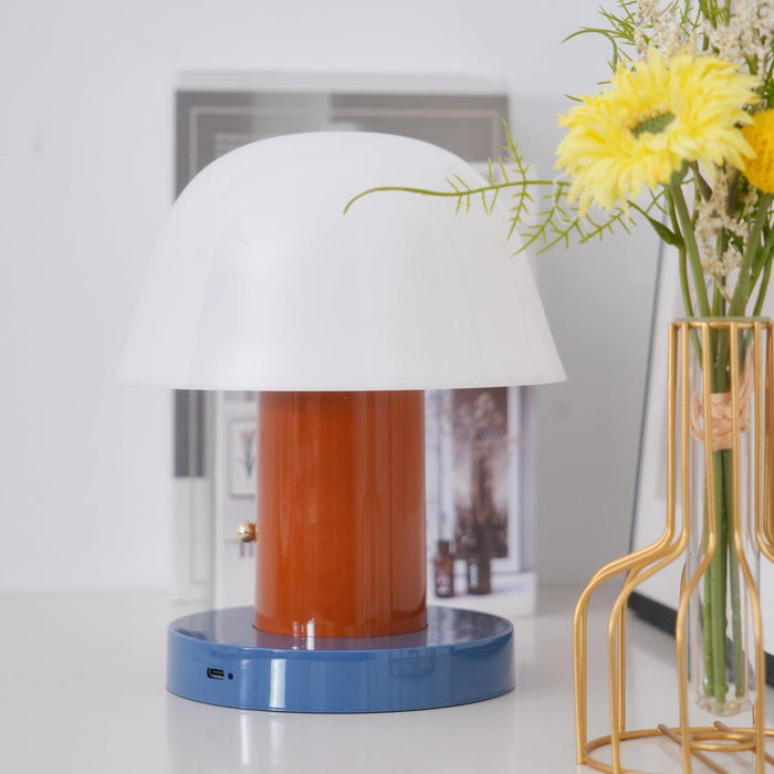 Mushroom Bliss Cordless Lamp-DWHOME