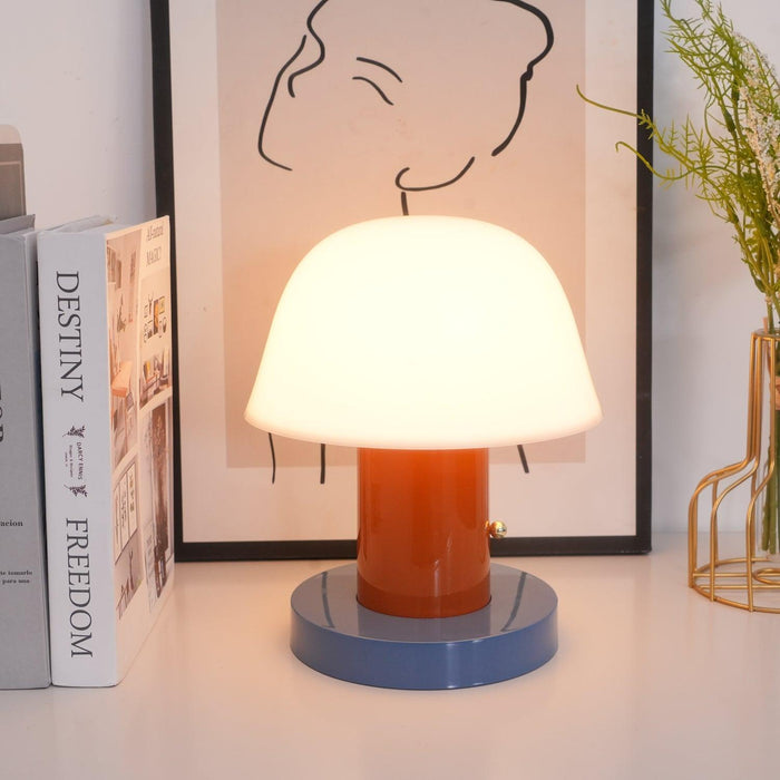 Mushroom Bliss Cordless Lamp-DWHOME