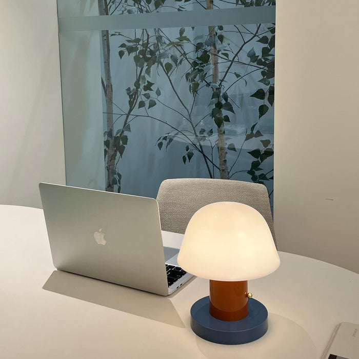 Mushroom Bliss Cordless Lamp-DWHOME