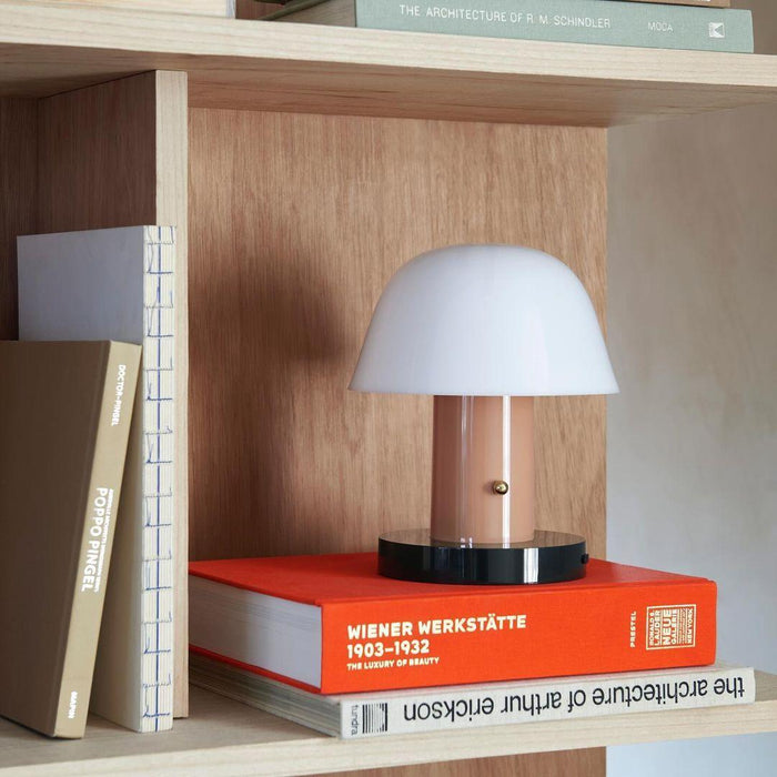 Mushroom Bliss Cordless Lamp-DWHOME