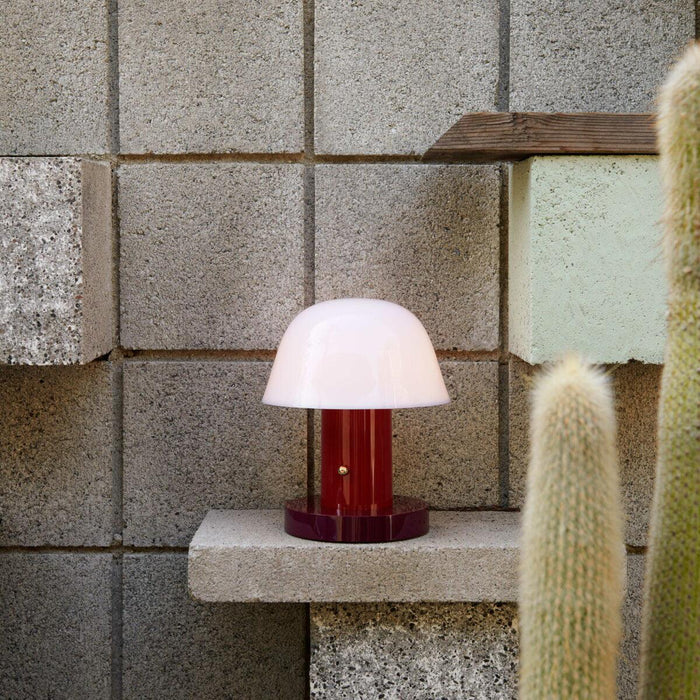 Mushroom Bliss Cordless Lamp-DWHOME