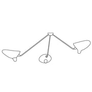 Serge Mouille Ceiling Lamp B-DWHOME