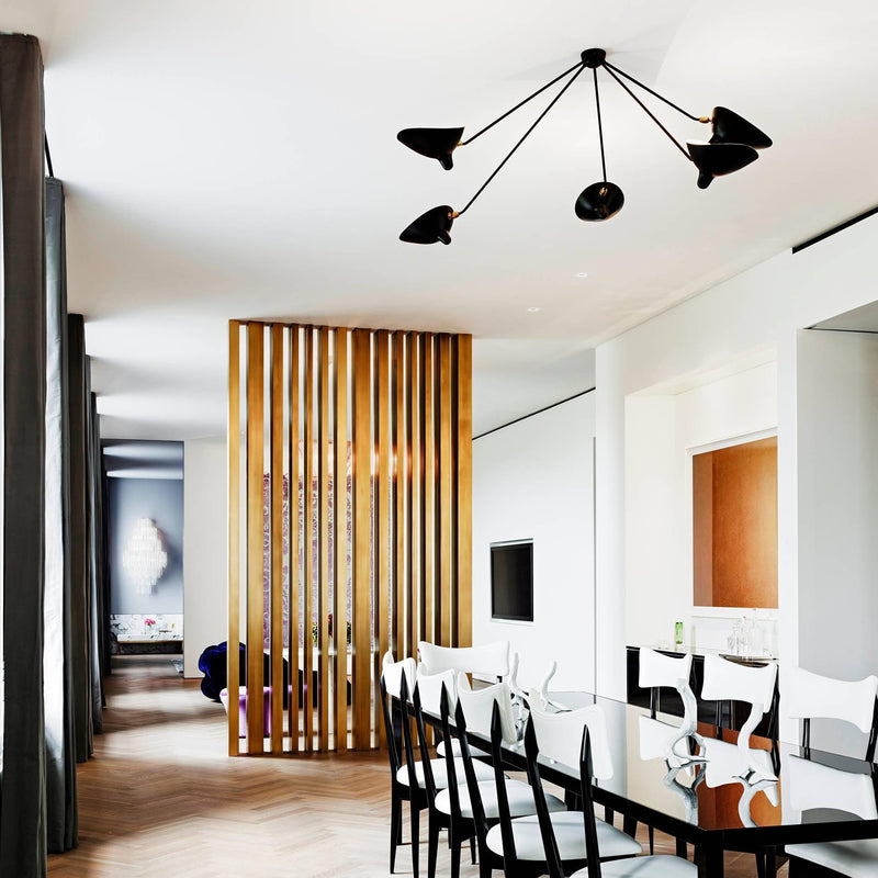 Serge Mouille Ceiling Lamp B-DWHOME