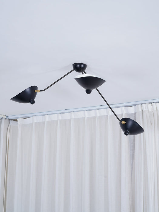 Serge Mouille Ceiling Lamp B.