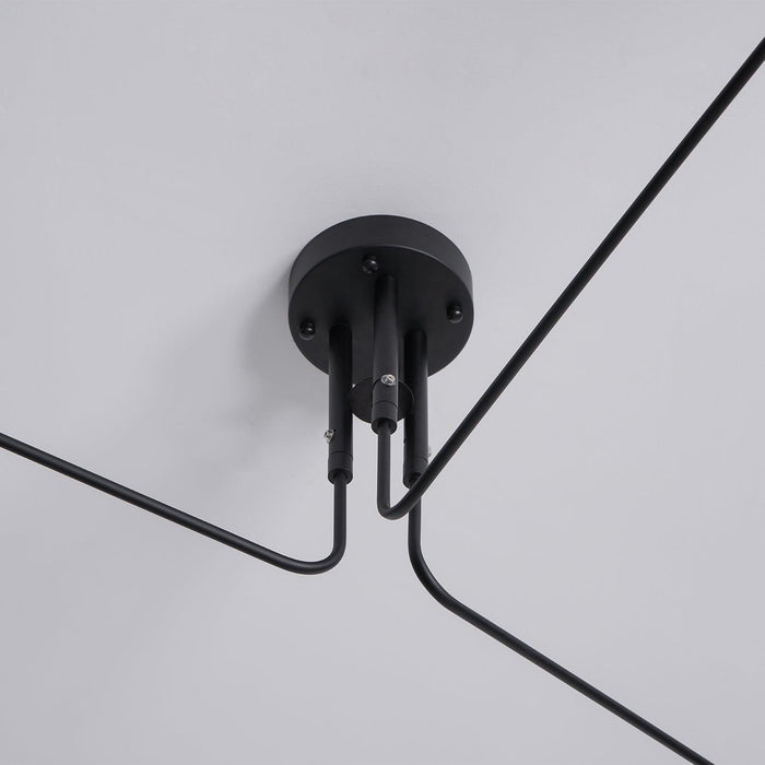 Serge Mouille Ceiling Light A - Vakkerlight