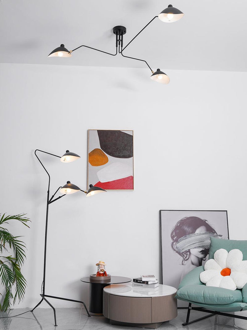 Serge Mouille Ceiling Light A-DWHOME