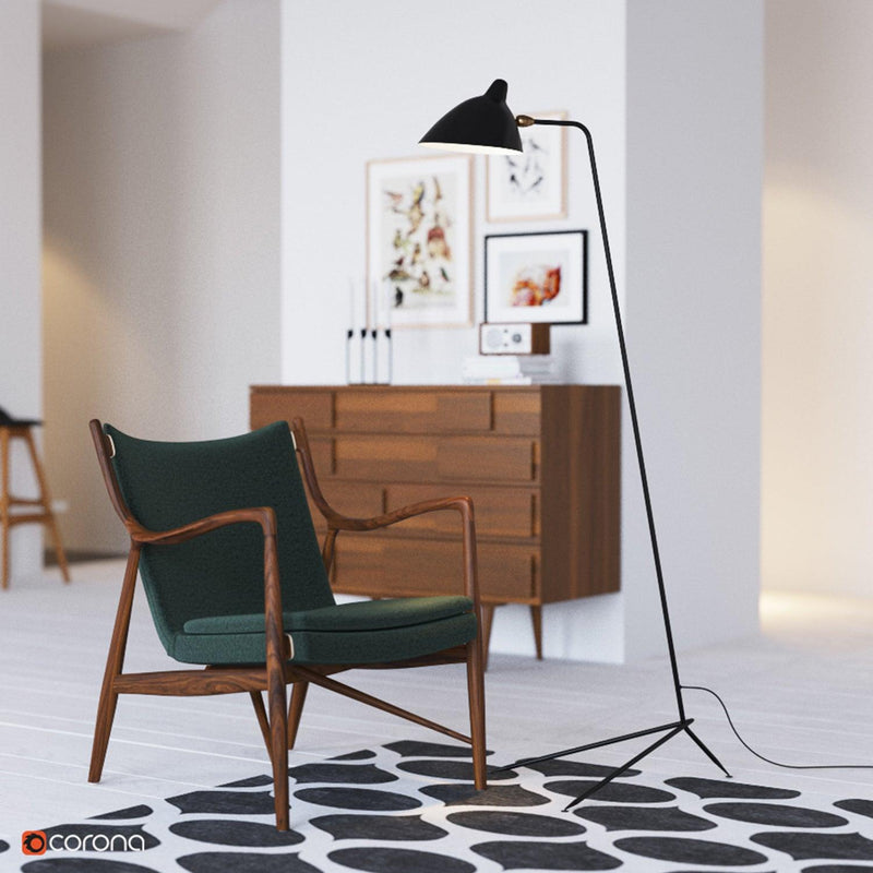 Serge Mouille Floor Lamp-DWHOME