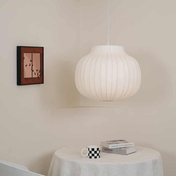 Serica Trio Silk Collection Pendant Lamp