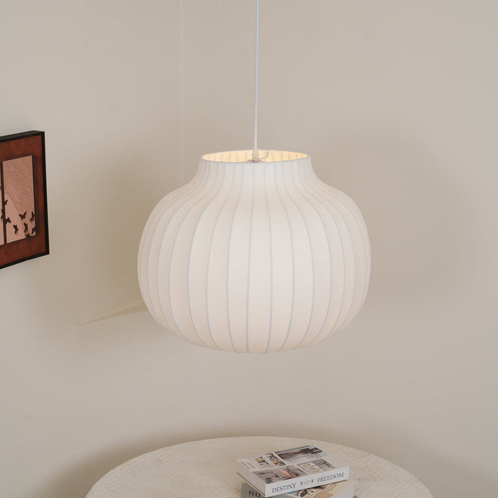 Serica Trio Silk Collection Pendant Lamp