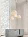 Serica Trio Silk Collection Pendant Lamp.