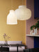 Serica Trio Silk Collection Pendant Lamp.