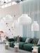 Serica Trio Silk Pendant Collection - Vakkerlight