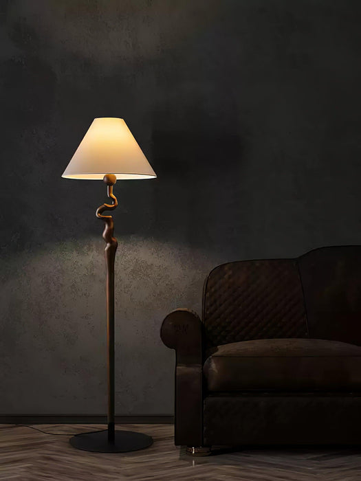 Serpentine Twist Floor Lamp-DWHOME