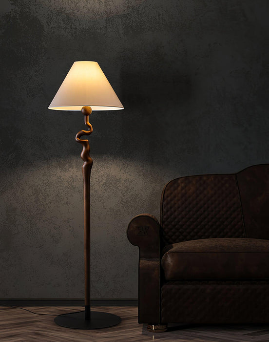 Serpentine Twist Floor Lamp-DWHOME