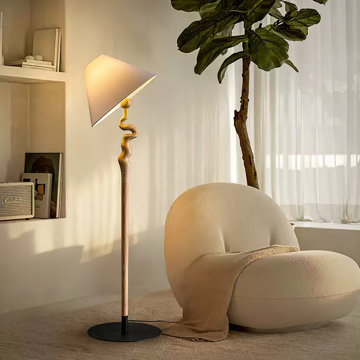 Serpentine Twist Floor Lamp.