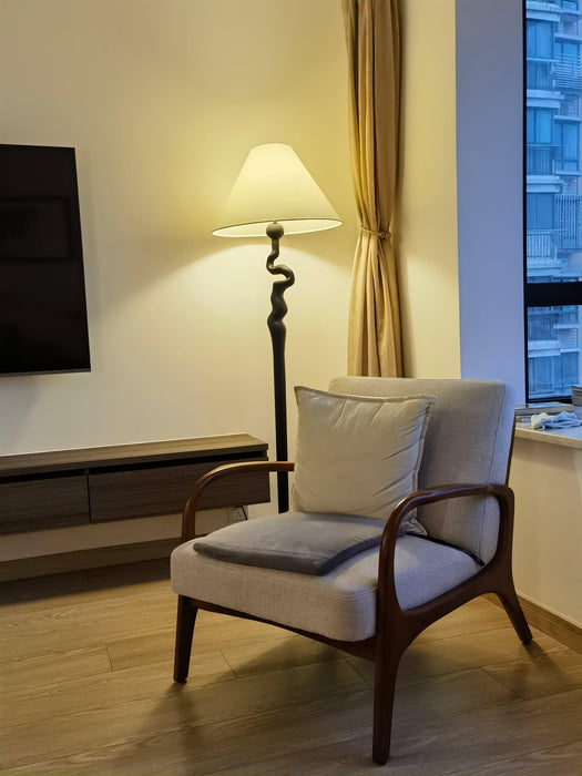 Serpentine Twist Floor Lamp-DWHOME