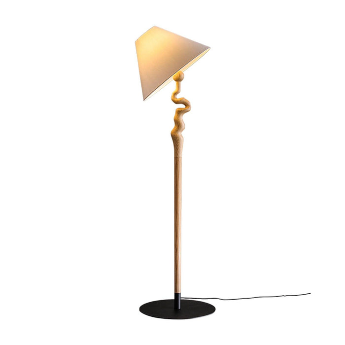 Serpentine Twist Floor Lamp-DWHOME