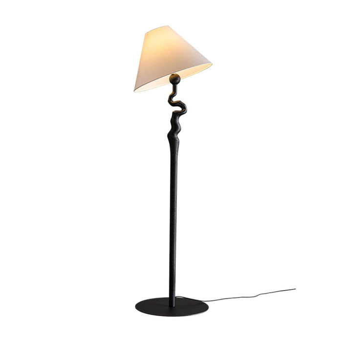 Serpentine Twist Floor Lamp-DWHOME