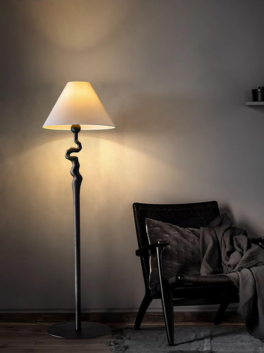 Serpentine Twist Floor Lamp-DWHOME