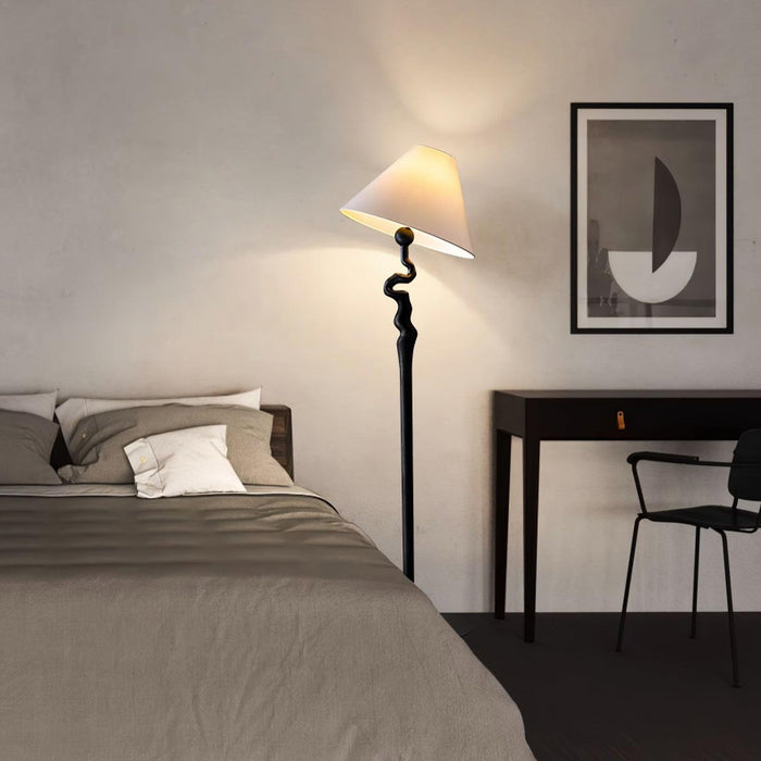 Serpentine Twist Floor Lamp-DWHOME