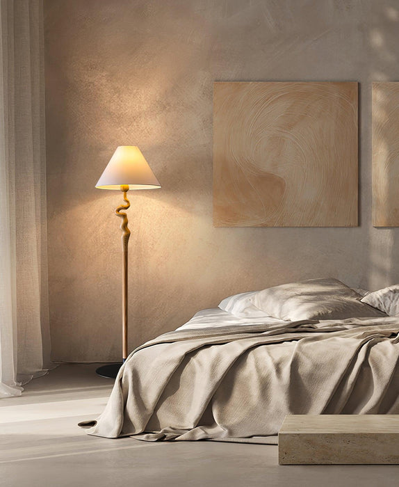 Serpentine Twist Floor Lamp-DWHOME
