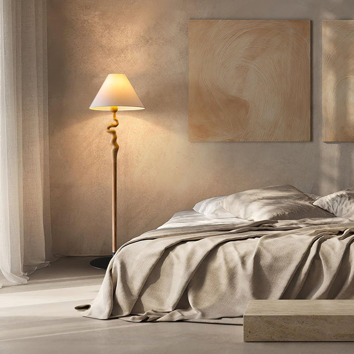 Serpentine Twist Floor Lamp-DWHOME