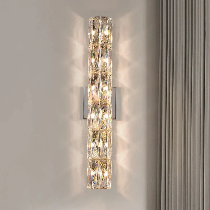 Bacci Indoor Crystal Wall Sconce.