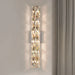 Bacci Indoor Crystal Wall Sconce.