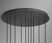 40-Light Stainless Steel Pendant Light Fixture-DWHOME