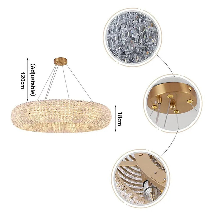 Chandelier moderne Bergamo - DWHOME