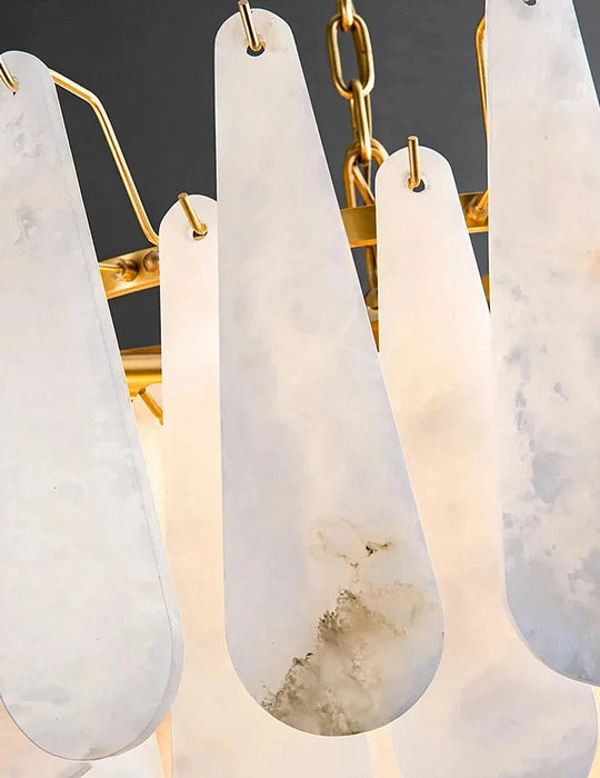Moonshade Marble Chandelier-DWHOME
