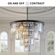 23" Gio Crystal Chandelier-DWHOME