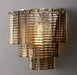 Palermo Smoke Crystal Wall Sconce.