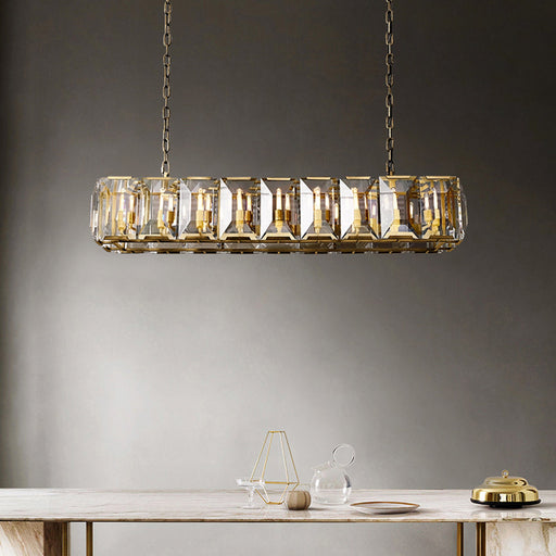 Villano Crystal Dining Room Chandelier.