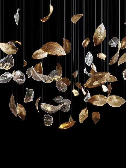 Shake Leaves Chandelier-DWHOME