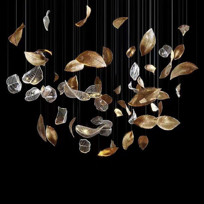Shake Leaves Chandelier-DWHOME