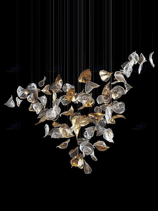 Shake Leaves Chandelier-DWHOME