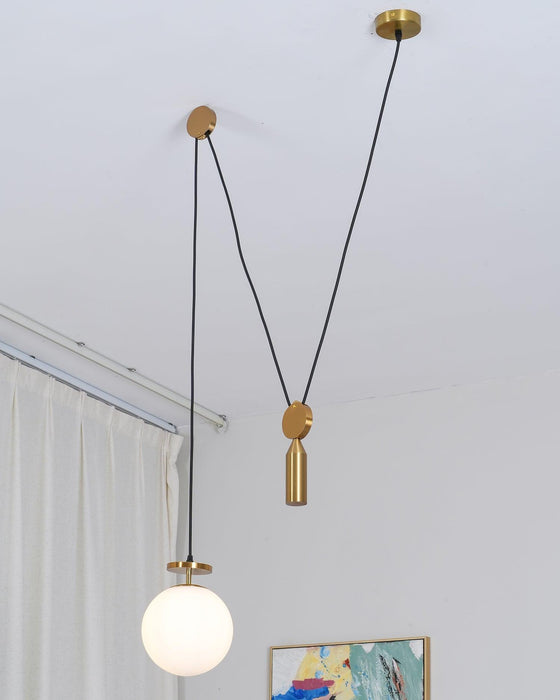 Geometric Shape Art Modern Chandelier.