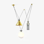 Geometric Shape Art Modern Chandelier-DWHOME
