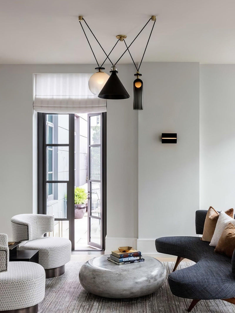 Geometric Shape Art Modern Chandelier-DWHOME