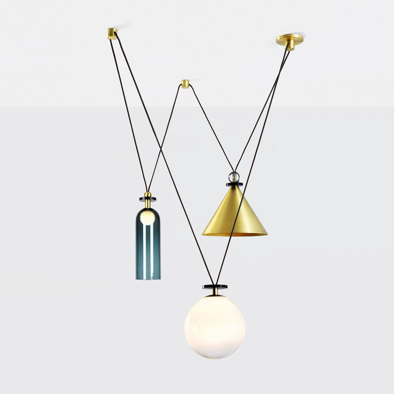 Geometric Shape Art Modern Chandelier-DWHOME