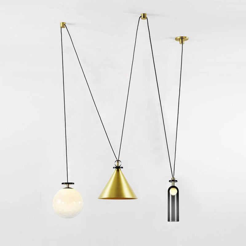 Geometric Shape Art Modern Chandelier-DWHOME