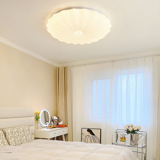 Acrylic Shell Round Ceiling Lamp.