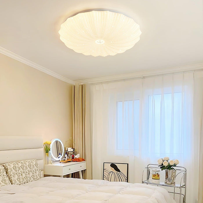 Acrylic Shell Round Ceiling Lamp-DWHOME
