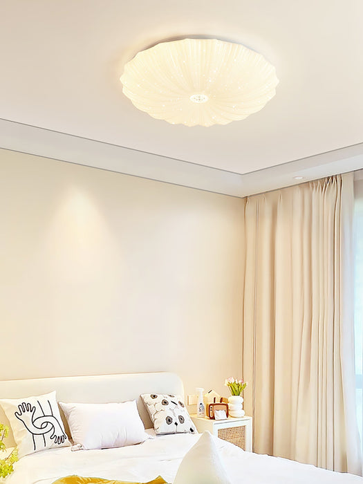 Acrylic Shell Round Ceiling Lamp.