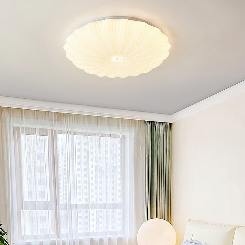 Acrylic Shell Round Ceiling Lamp-DWHOME