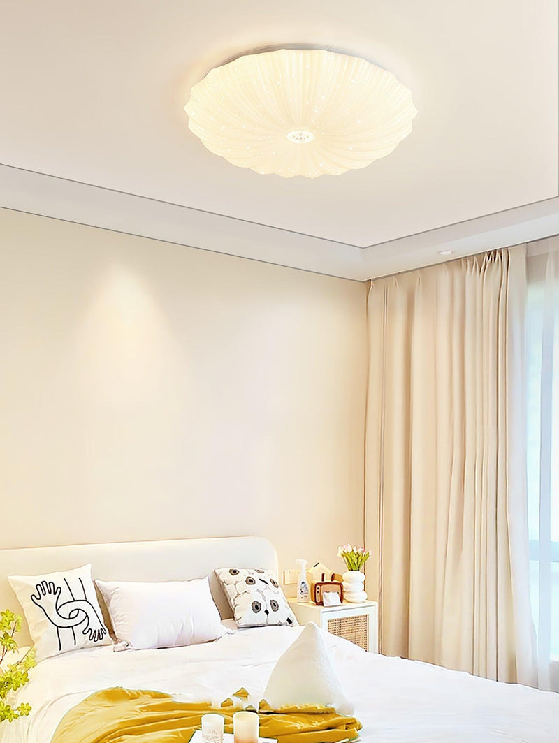 Acrylic Shell Round Ceiling Lamp-DWHOME